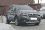 Souz-96 Решётка в бампер 10 мм - чёрн. заглушки OPEL (опель) Mokka/мокка 12-