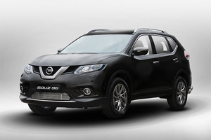 Souz-96 Решётка в бампер 10 мм NISSAN (ниссан) X-Trail 14- - Автоаксессуары и тюнинг