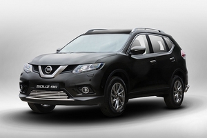 Souz-96 Решётка в бампер 16 мм NISSAN (ниссан) X-Trail 14- - Автоаксессуары и тюнинг