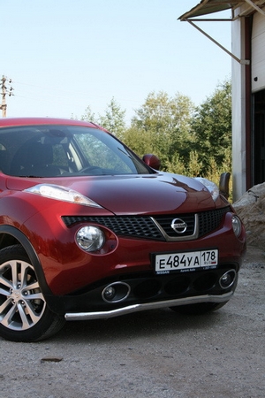 Souz-96 Защита переднего бампера 60 мм одинарная NISSAN (ниссан) Juke/жук 10- - Автоаксессуары и тюнинг