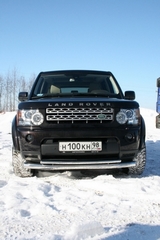 Souz-96 Защита переднего бампера 76/60 мм двойная LAND ROVER (ленд ровер)/ROVER Discovery/дискавери IV 10-