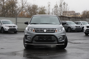 Souz-96 Защита переднего бампера труба 42 мм Premium SUZUKI (сузуки) Vitara 15- - Автоаксессуары и тюнинг