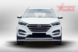 Souz-96 Защита переднего бампера труба 60/42 мм, двойная HYUNDAI (хендай) Tucson 16-