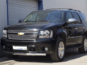 Souz-96 Защита переднего бампера труба 76 мм CHEVROLET (шевроле) Tahoe/тахое 12- - Автоаксессуары и тюнинг