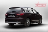 Souz-96 Защита задняя 60 мм INFINITI QX60 14-