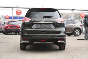 Souz-96 Защита задняя уголки 42 мм NISSAN (ниссан) X-Trail 14- - Автоаксессуары и тюнинг