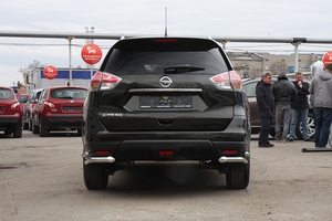 Souz-96 Защита задняя уголки 60/42 мм двойные NISSAN (ниссан) X-Trail 14- - Автоаксессуары и тюнинг