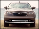 Технотек Защита передняя трубообразная d-76+60 INFINITI FX 35/45 03-08