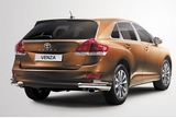 Toyota Защита задняя уголки 76/42 мм двойные TOYOTA (тойота) Venza/Венза 12-