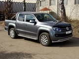 ТСС Пороги с площадкой 60, 3 мм VW Amarok/амарок 10-