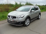 ТСС Пороги труба 60, 3 мм NISSAN (ниссан) Qashqai/кашкай +2/кашкай+2 09-