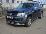 ТСС Пороги труба 76, 1 мм VW Amarok/амарок 10-