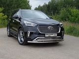 ТСС Решетка радиатора 12 мм (без круизконтроля) (для авто 2016 г.в.) HYUNDAI (хендай) Grand/Грандр Santa Fe/санта фе 13-