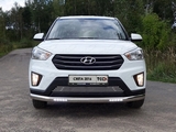 ТСС Решетка радиатора 12 мм HYUNDAI (хендай) Creta (ix25) 15-