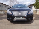 ТСС Решетка радиатора 12 мм NISSAN Sentra 14-