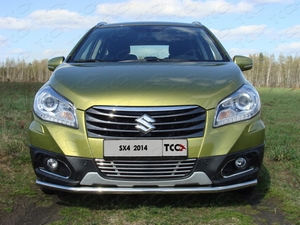 ТСС Решетка радиатора 12 мм SUZUKI (сузуки) SX 4 14- - Автоаксессуары и тюнинг