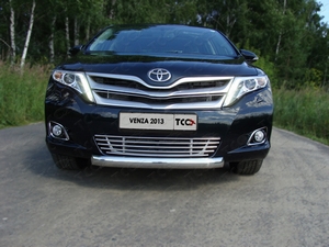 ТСС Решетка радиатора 12 мм TOYOTA (тойота) Venza/Венза 12- - Автоаксессуары и тюнинг