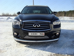 ТСС Решетка радиатора 16 мм INFINITI (инфинити) JX35 13- - Автоаксессуары и тюнинг