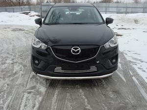 ТСС Решетка радиатора 16 мм MAZDA (мазда) CX-5/CX 5 12- - Автоаксессуары и тюнинг