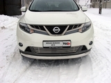 ТСС Решетка радиатора 16 мм NISSAN Murano 10-