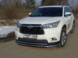 ТСС Решетка радиатора 16 мм TOYOTA (тойота) Highlander 14-