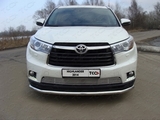 ТСС Решетка радиатора 16 мм TOYOTA (тойота) Highlander 14-