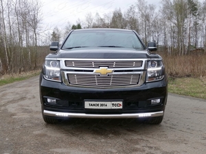 ТСС Решетка радиатора нижняя 12 мм CHEVROLET (шевроле) Tahoe/тахое 15- - Автоаксессуары и тюнинг