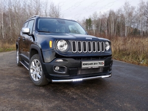 ТСС Решетка радиатора нижняя 12 мм JEEP (джип) Renegade 15- - Автоаксессуары и тюнинг