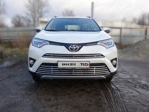 ТСС Решетка радиатора нижняя 16 мм TOYOTA (тойота) RAV4/рав 4 15- - Автоаксессуары и тюнинг