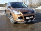 ТСС Защита передняя (двойная) 42, 4/42, 4 мм FORD (форд) Kuga/куга 13-