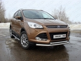 ТСС Защита передняя (двойная) 60, 3/42, 4 мм FORD (форд) Kuga/куга 13-