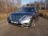 ТСС Защита передняя (кенгурин) 60, 3 мм NISSAN (ниссан) Pathfinder 14-