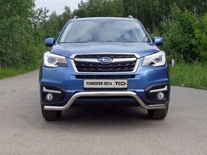 ТСС Защита передняя (кенгурин) 60, 3 мм SUBARU (субару) Forester/форестер 16- - Автоаксессуары и тюнинг