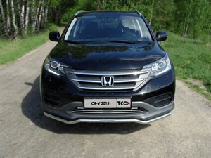 ТСС Защита передняя (кенгурин длинный) 42, 4 мм HONDA (хонда) CRV 12- - Автоаксессуары и тюнинг