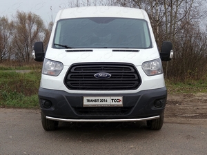 ТСС Защита передняя нижняя 42, 4 мм FORD (форд) Transit/транзит 14- - Автоаксессуары и тюнинг