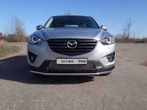 ТСС Защита передняя нижняя 42, 4 мм MAZDA (мазда) CX-5/CX 5 15- - Автоаксессуары и тюнинг