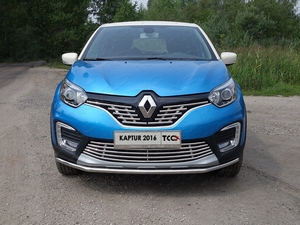 ТСС Защита передняя нижняя 42, 4 мм RENAULT (рено) Kaptur 16- - Автоаксессуары и тюнинг