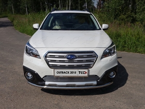 ТСС Защита передняя нижняя 50, 8 мм SUBARU (субару) Outback/аутбек/оутбек 14- - Автоаксессуары и тюнинг