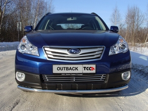 ТСС Защита передняя нижняя 50, 8 мм SUBARU (субару) Outback/аутбек/оутбек IV 09- - Автоаксессуары и тюнинг