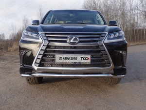 ТСС Защита передняя нижняя 60, 3 мм (бензин/дизель) LEXUS (лексус) LX570 15- - Автоаксессуары и тюнинг