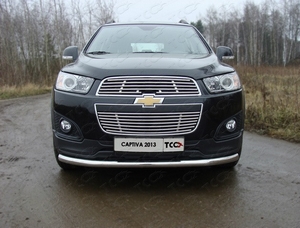 ТСС Защита передняя нижняя 60, 3 мм CHEVROLET (шевроле) Captiva/каптива 13- - Автоаксессуары и тюнинг