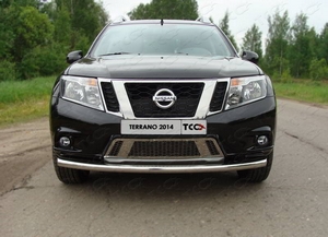 ТСС Защита передняя нижняя 60, 3 мм NISSAN (ниссан) Terrano III 14- - Автоаксессуары и тюнинг