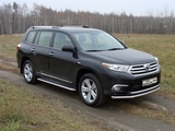 ТСС Защита передняя нижняя 60, 3 мм TOYOTA (тойота) Highlander 10-