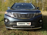 ТСС Защита передняя нижняя 60, 3/42, 4 мм KIA (киа) Sorento/Соренто 09-