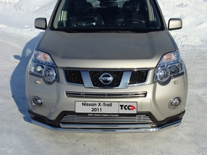 ТСС Защита передняя нижняя 60, 3/42, 4 мм NISSAN (ниссан) X-Trail 11- - Автоаксессуары и тюнинг