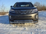 ТСС Защита передняя нижняя 60,3/50,8 мм KIA Sorento 13-