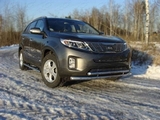 ТСС Защита передняя нижняя 60, 3/50, 8 мм KIA (киа) Sorento/Соренто 13-