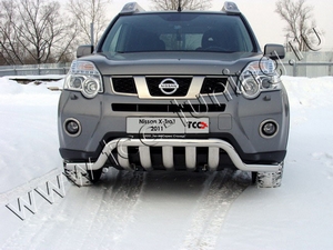 ТСС Защита передняя нижняя 60, 3/75 мм NISSAN (ниссан) X-Trail 12- - Автоаксессуары и тюнинг