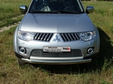 ТСС Защита передняя нижняя 75х42 мм MITSUBISHI (митсубиси) Pajero/паджеро Sport 08-