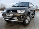 ТСС Защита передняя нижняя 76, 1 мм MITSUBISHI (митсубиси) Pajero/паджеро Sport 13-